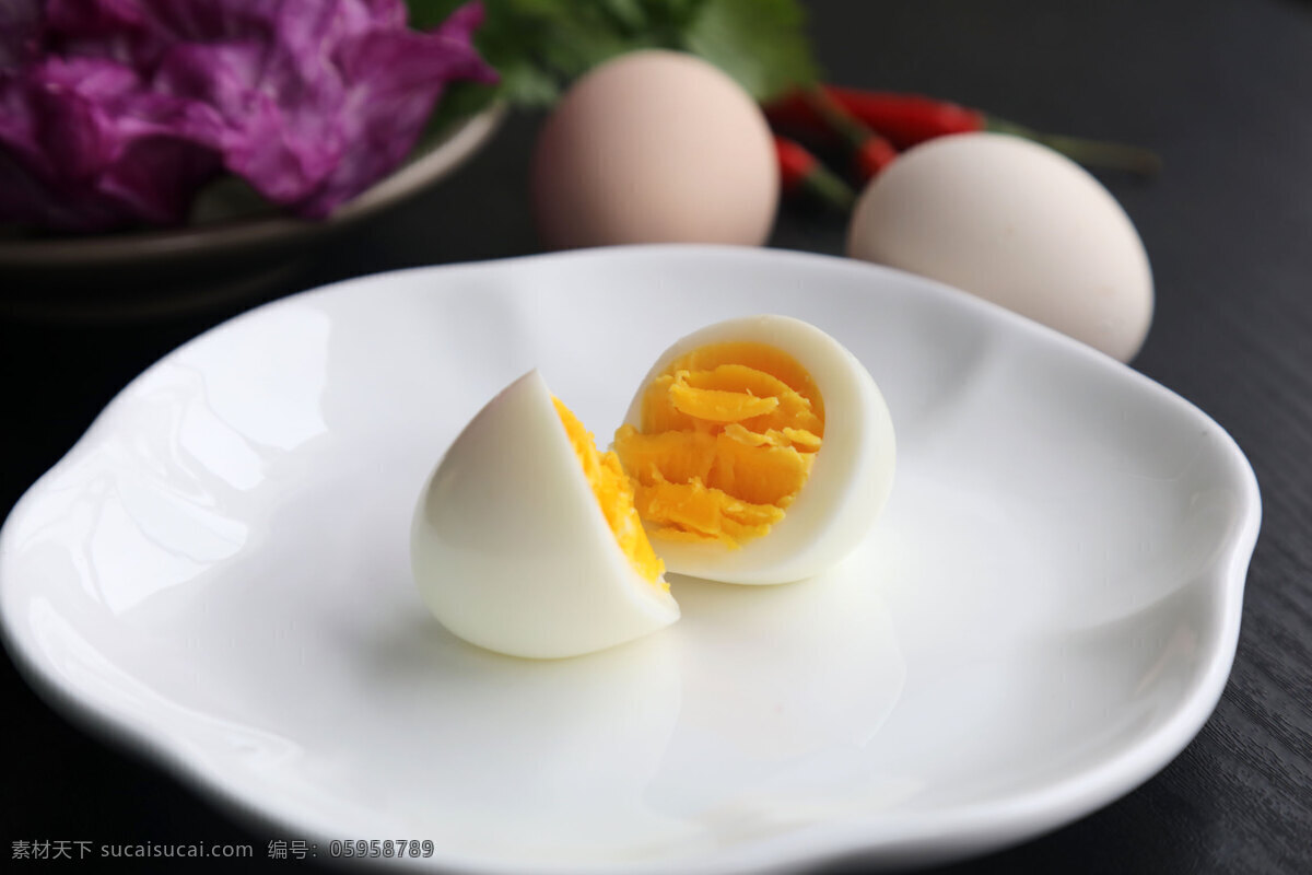 水煮鸡蛋 鸡蛋 早餐 美味鸡蛋 家鸡蛋 餐饮美食 传统美食