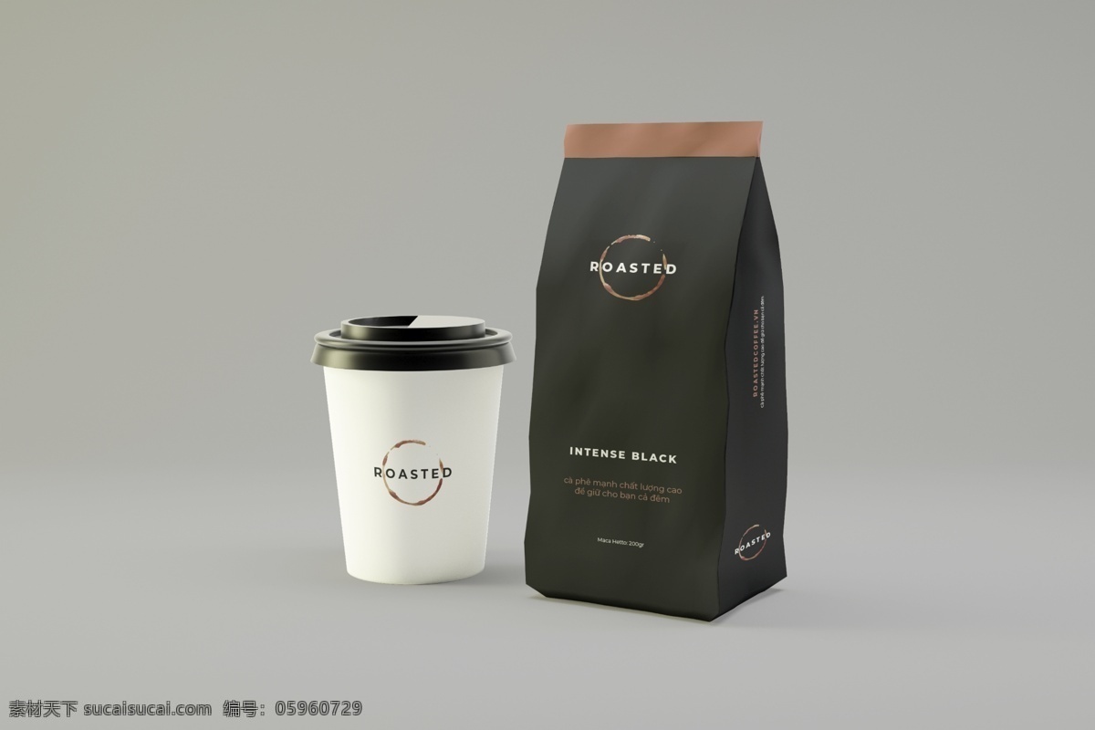 coffee 咖啡 vi 样机 模板 咖啡包装 纸袋 咖啡杯 杯子 纸杯 样机模板 包装样机 咖啡vi