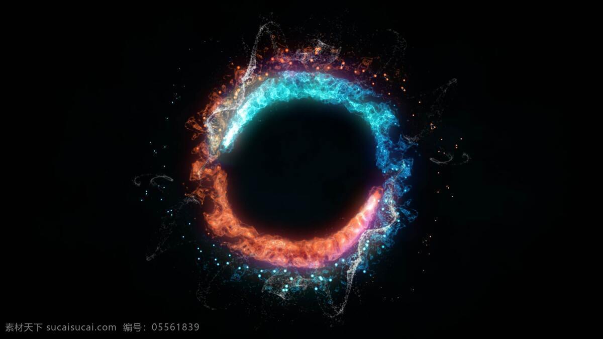 旋转 粒子 汇聚 爆炸 logo 动画 片头 logo演绎