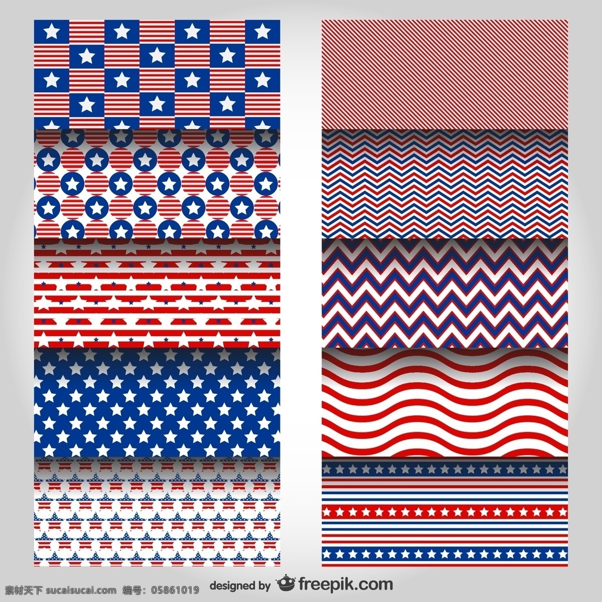 美国模式设置 背景 图案 装饰 旗帜 模板 颜色 壁纸 布局 平面设计 事件 元素 色彩背景 插图 白色