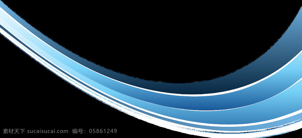抽象 蓝色 弧形 图形 免 抠 透明 装饰 元素 艺术 抽象图形插画 图案