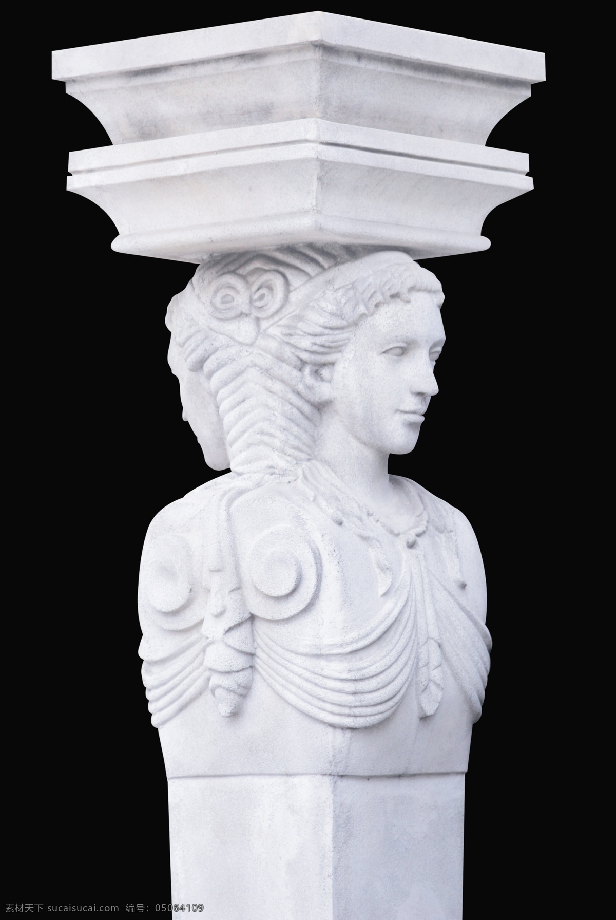 欧式 罗马柱 雕塑 柱子 欧洲 花纹
