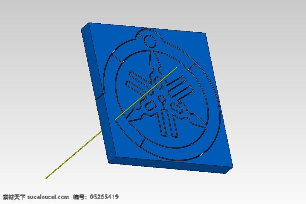 雅马哈 电火花 线切割 加工 项目 3d模型素材 其他3d模型