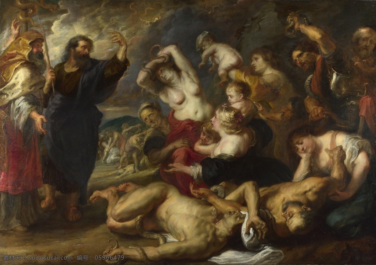 鲁本斯 大师 油画 人物 艺术 卢浮宫 高清 痛苦 耶稣 绘画书法 文化艺术