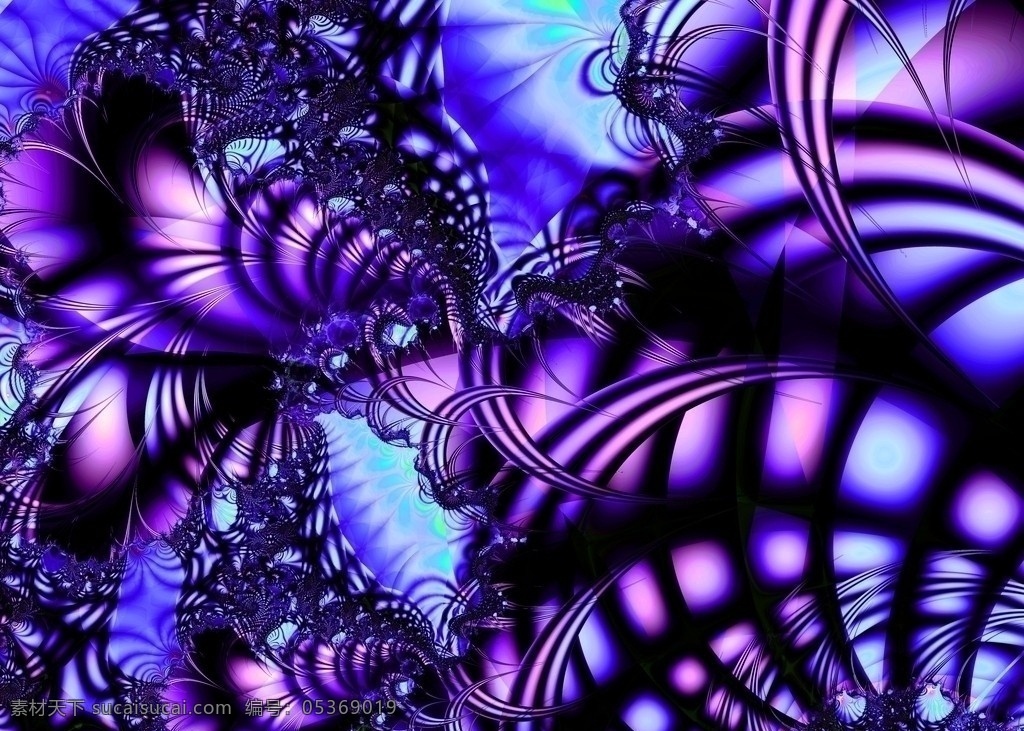 紫色纹理 抽象背景 抽象纹理 分形艺术 抽象图案素材 抽象底纹 底纹边框