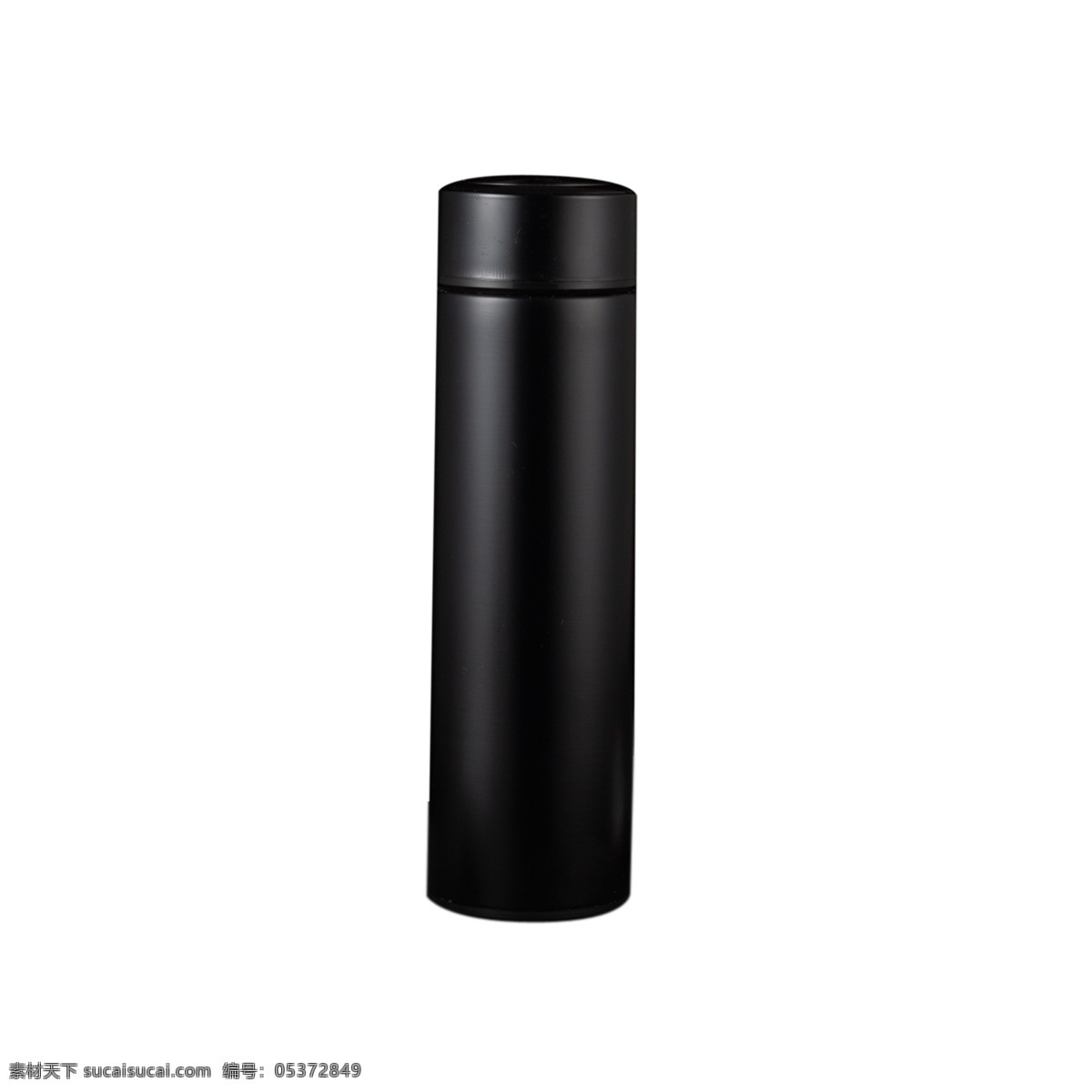 黑色 圆柱 保温杯 元素 创意 闪光 纹理 杯子 金属拉丝 不锈钢 盖子 温度 保持 闪耀 圆柱体