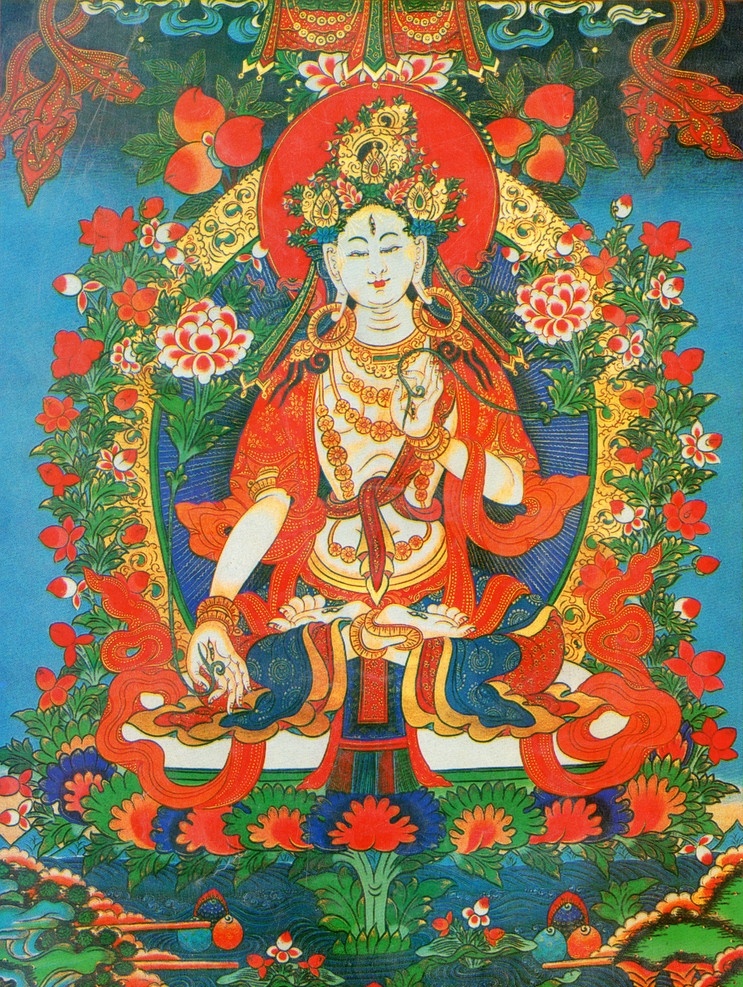西藏 日喀则 唐卡 佛教 佛法 佛经 佛龛 唐卡全大 藏族文化06 藏族文化 宗教信仰 文化艺术