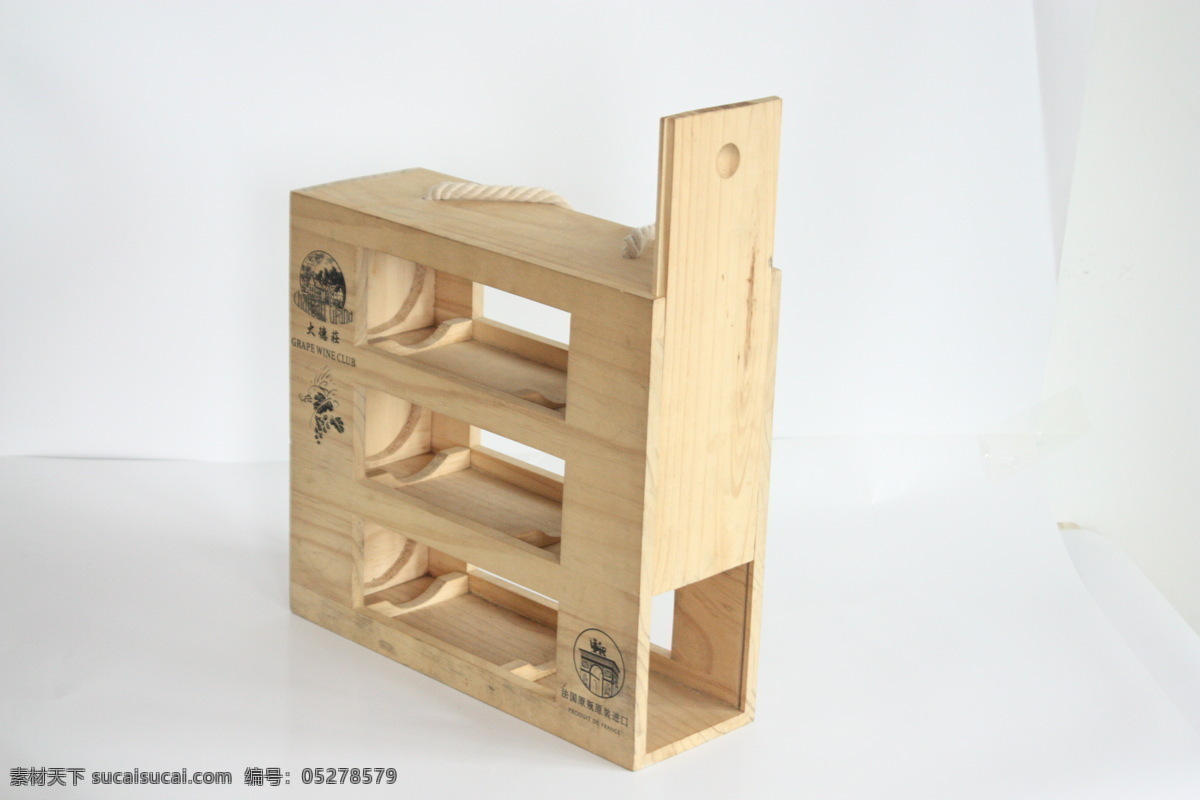 高档 葡萄酒 实木 盒 手提盒 实木盒 实拍图 工业生产 现代科技