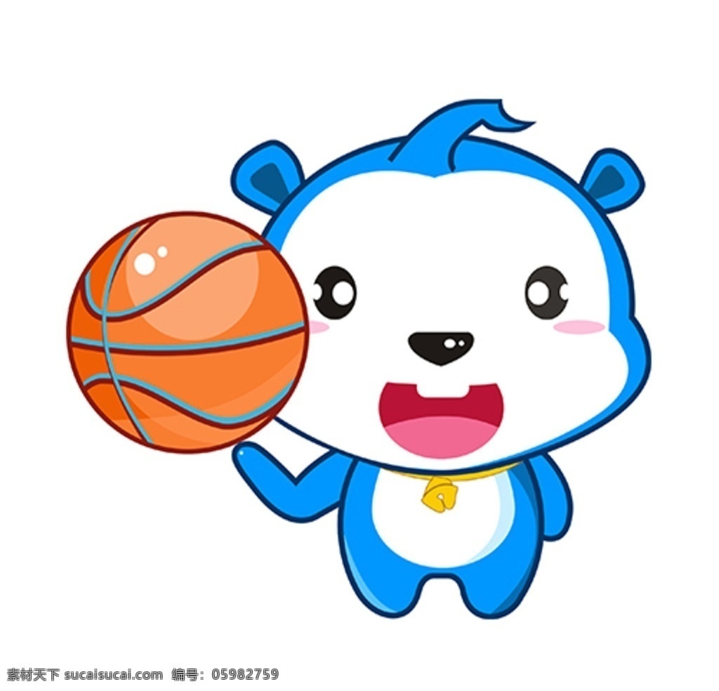 卡通篮球 吉祥物 logo 篮球宝贝 老鼠 篮球 标志图标 企业 标志