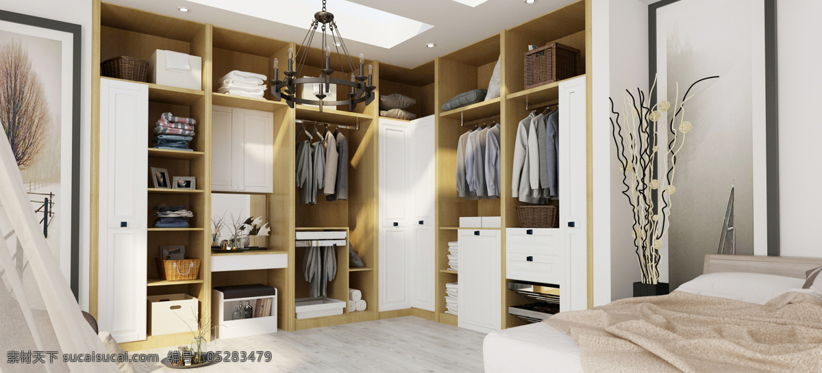 定制 家具 衣柜 橱柜 室内 装饰 效果图 环境设计 室内设计