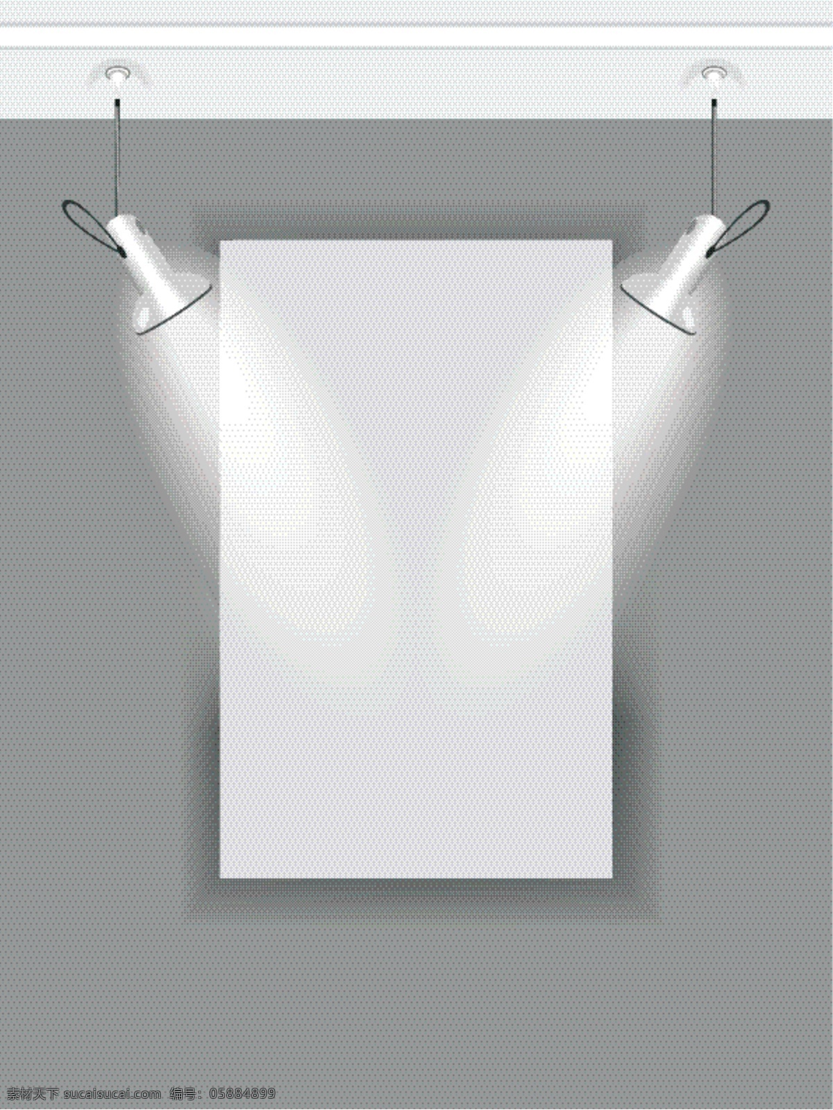 射灯矢量 展览展示 模板 凳子 墙面 射灯 矢量素材 相框 展板 展览 展示 矢量图 其他矢量图