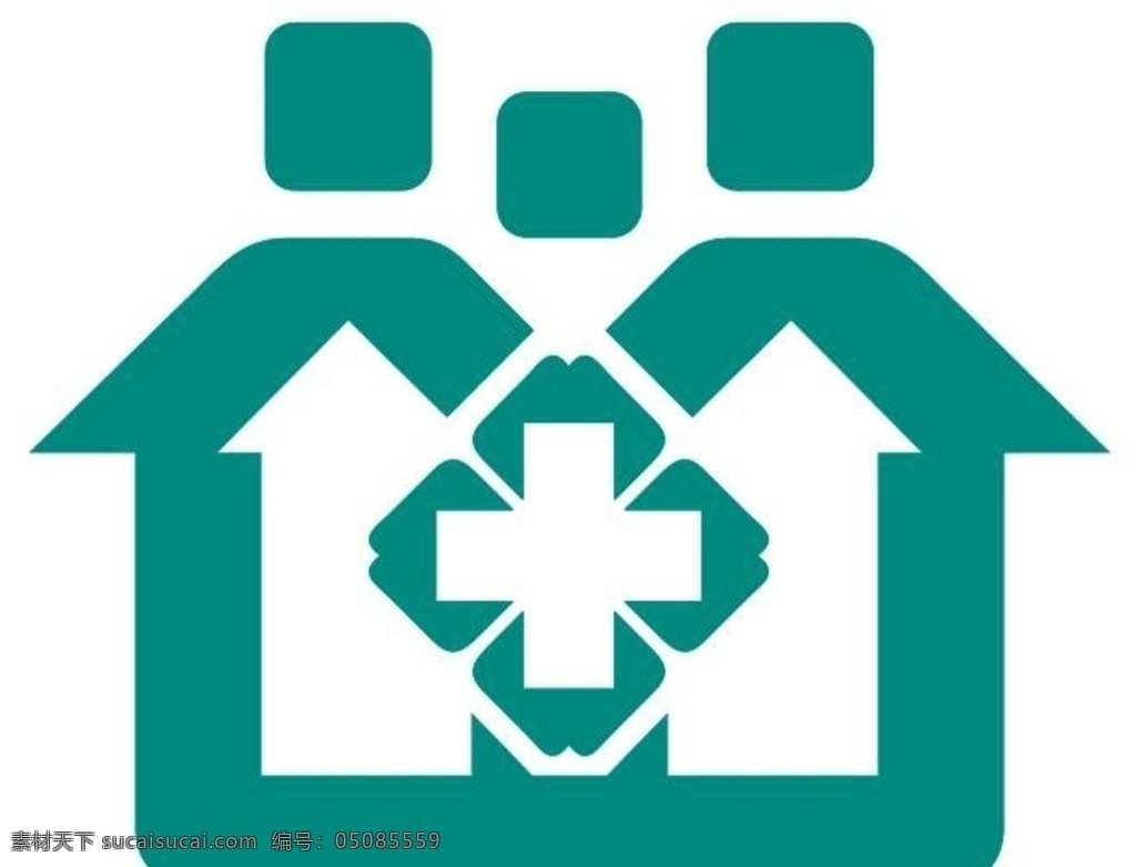 社区卫生 服务中心 logo 社区 卫生 服务 中心 logo设计