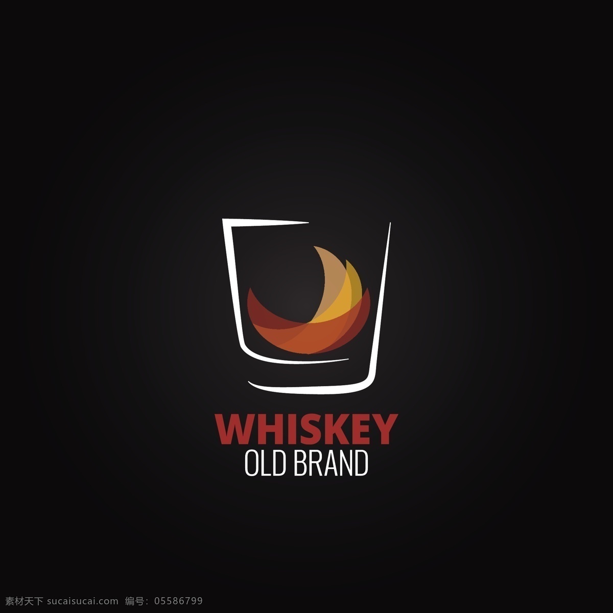 威士忌酒 矢量 威士忌 酒杯 月牙 黑色 经典 老牌子 矢量背景 广告背景