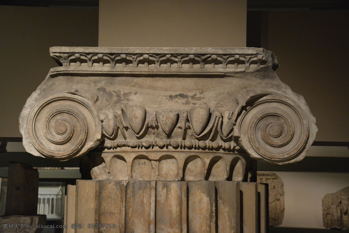 罗马柱 古希腊 帕特农神庙 石雕 神庙 雕刻 遗迹 文化 历史 雅典 柱头 石刻 石柱 花纹 云纹 文化艺术