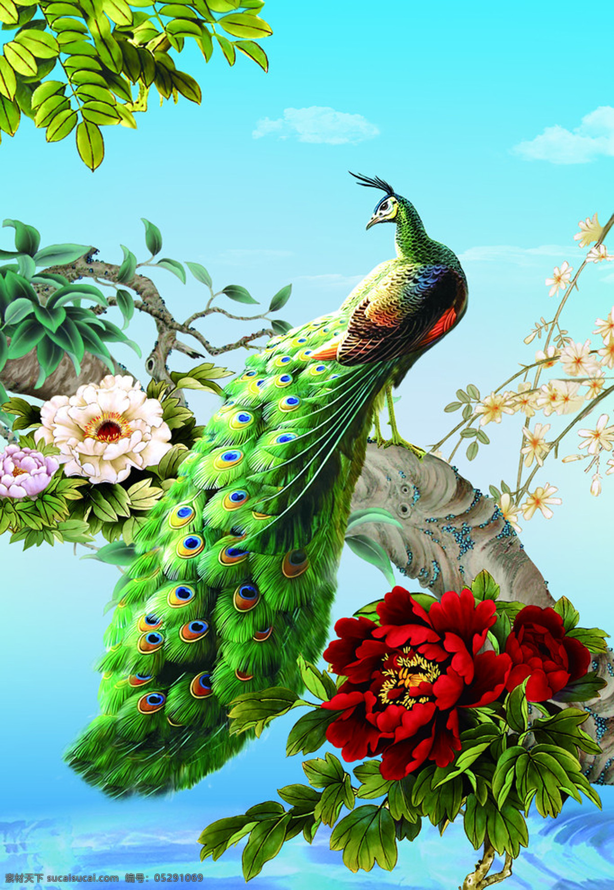 孔雀 牡丹 手绘 花开 新中式背景墙 花鸟背景墙 花鸟装饰画 新中式花鸟画 中式背景墙 新中式装饰画 喜上眉梢 花开富贵 喜鹊 中式花鸟 大气 高清 唯美 新中式 中式 山水倒影 花鸟国画 中式花鸟背景 山水画 小鸟 意境花鸟 写意 卧室 花鸟背景 客厅背景墙 书房背景墙 壁画 壁纸 电视背景墙 环境设计 室内设计