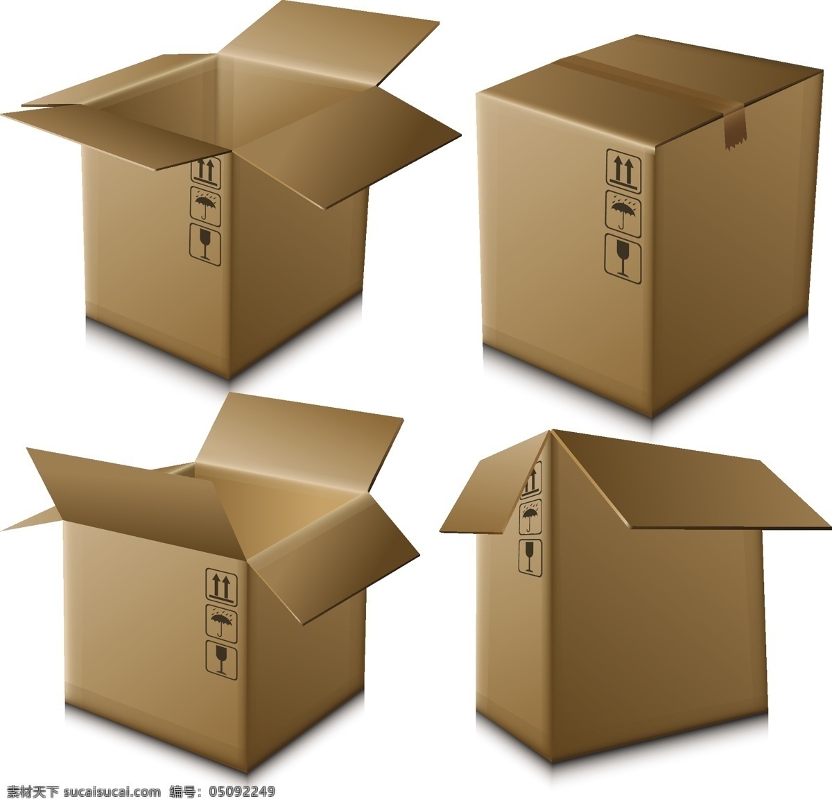 纸箱设计素材 箱子 箱子设计 纸箱 包装箱 包装盒 矢量盒子 矢量素材 纸盒 产品包装 包装设计 白色