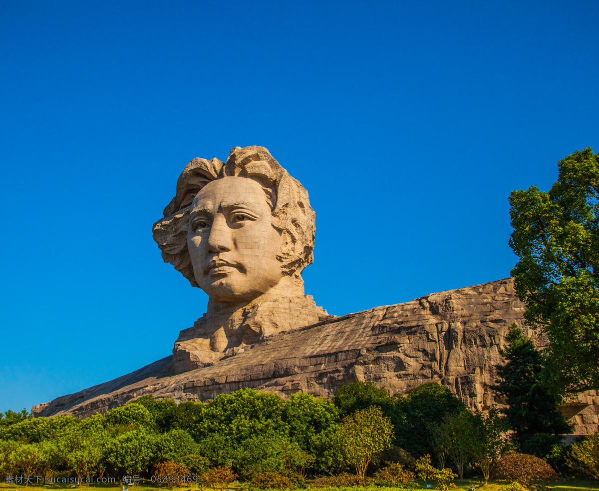 橘子洲 橘子洲头 长沙橘子洲 橘洲 水陆洲 问天台 5a景区 湘江名洲 蓝天 白云 毛泽东 长沙风光 建筑 人文景观 自然景观 旅游风光摄影 旅游摄影 国内旅游