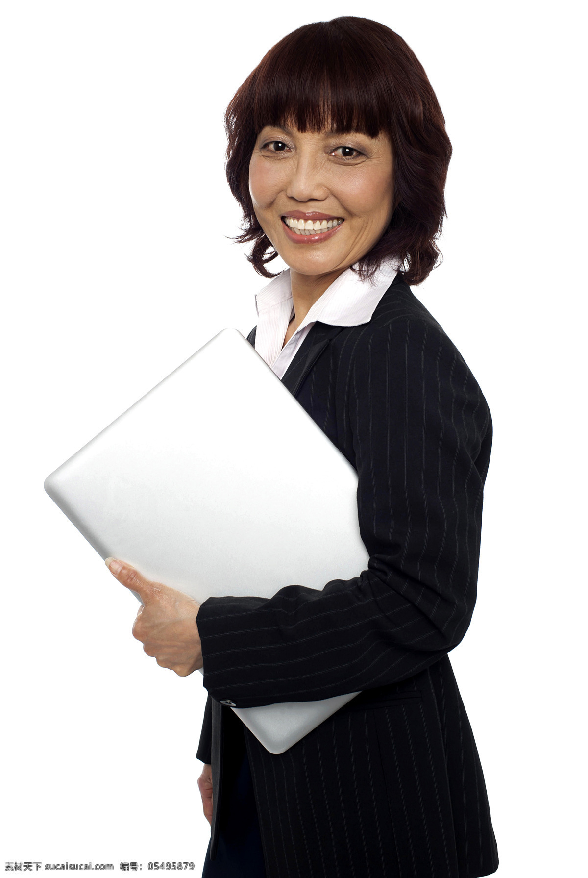 抱 笔记本 商务 女人 抱着 微笑 职业装 动作 姿势 职业 白领 都市丽人 商务美女 外国女人 商务人士 人物图片