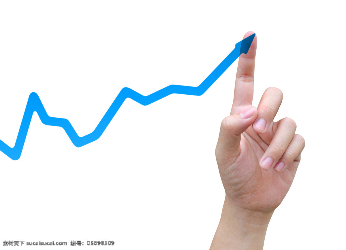 矢量 箭头 手指 手 曲线图 矢量箭头 商务科技 其他类别 商务金融