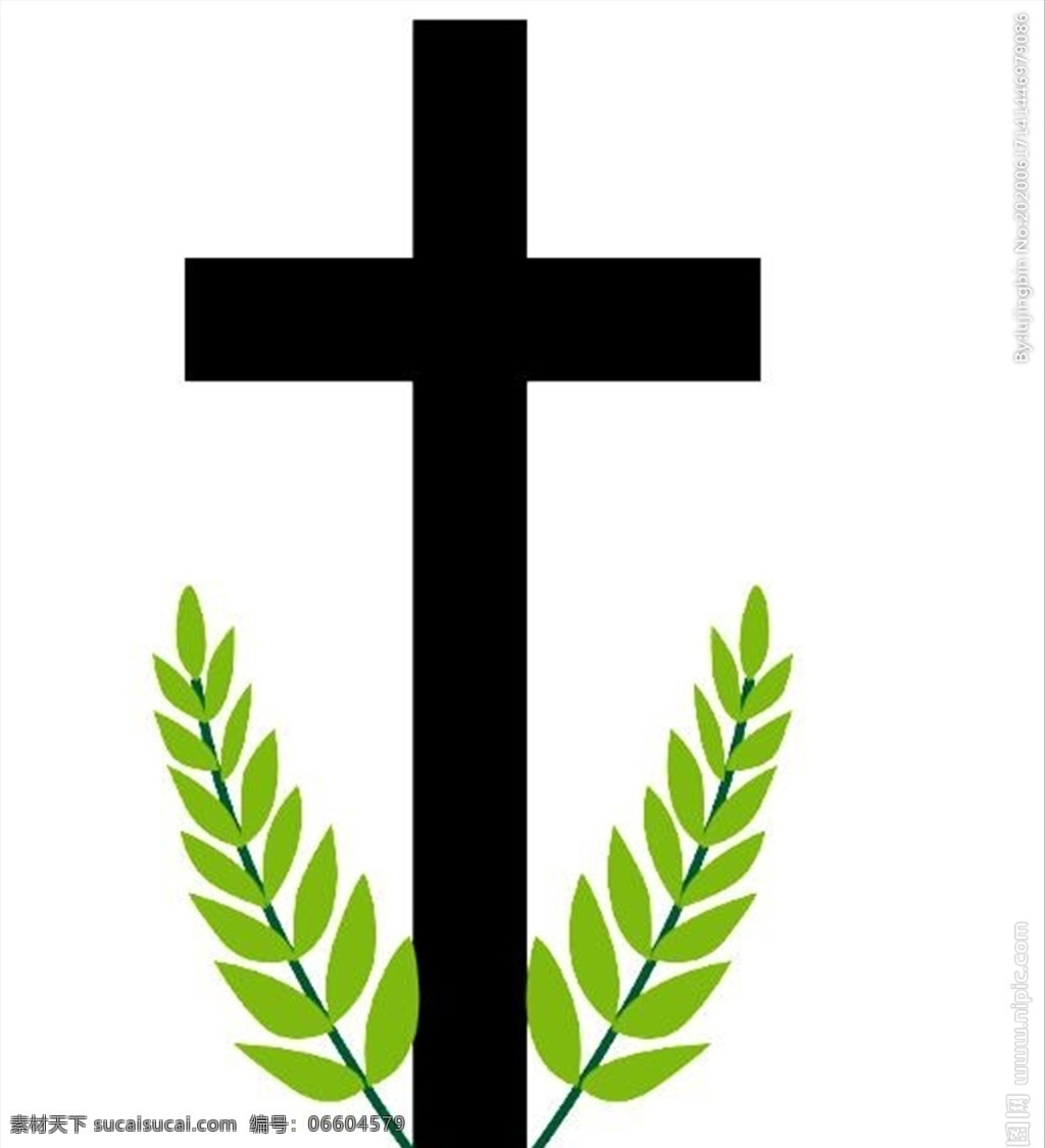 宗教十字架 基督教十字架 十字 黑十字架 图标 logo设计
