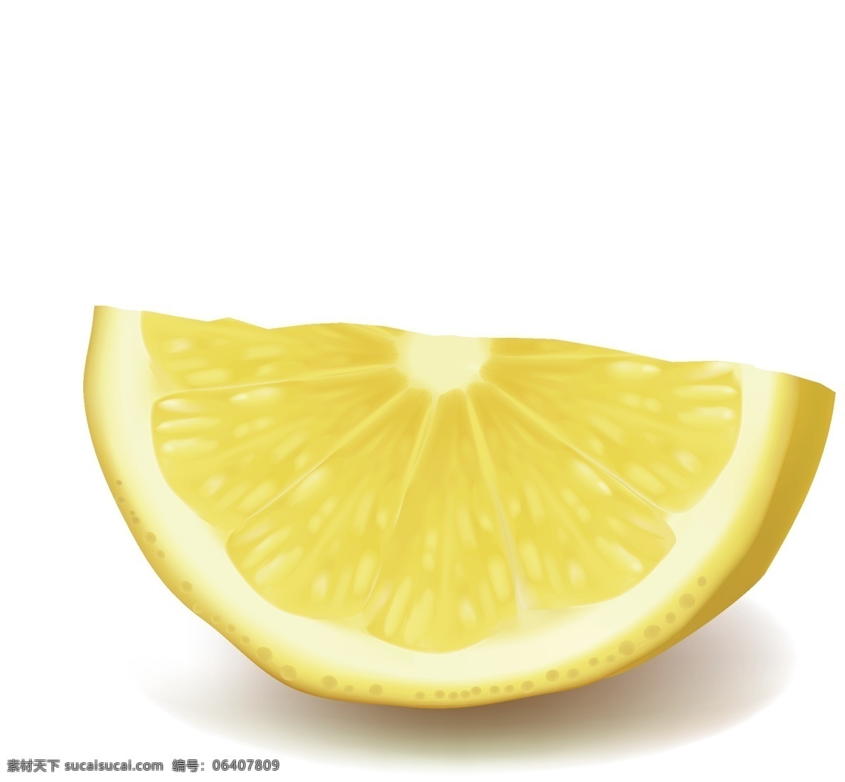 卡通 手绘 柠檬 元素 矢量图 黄色 卡通水果 清新