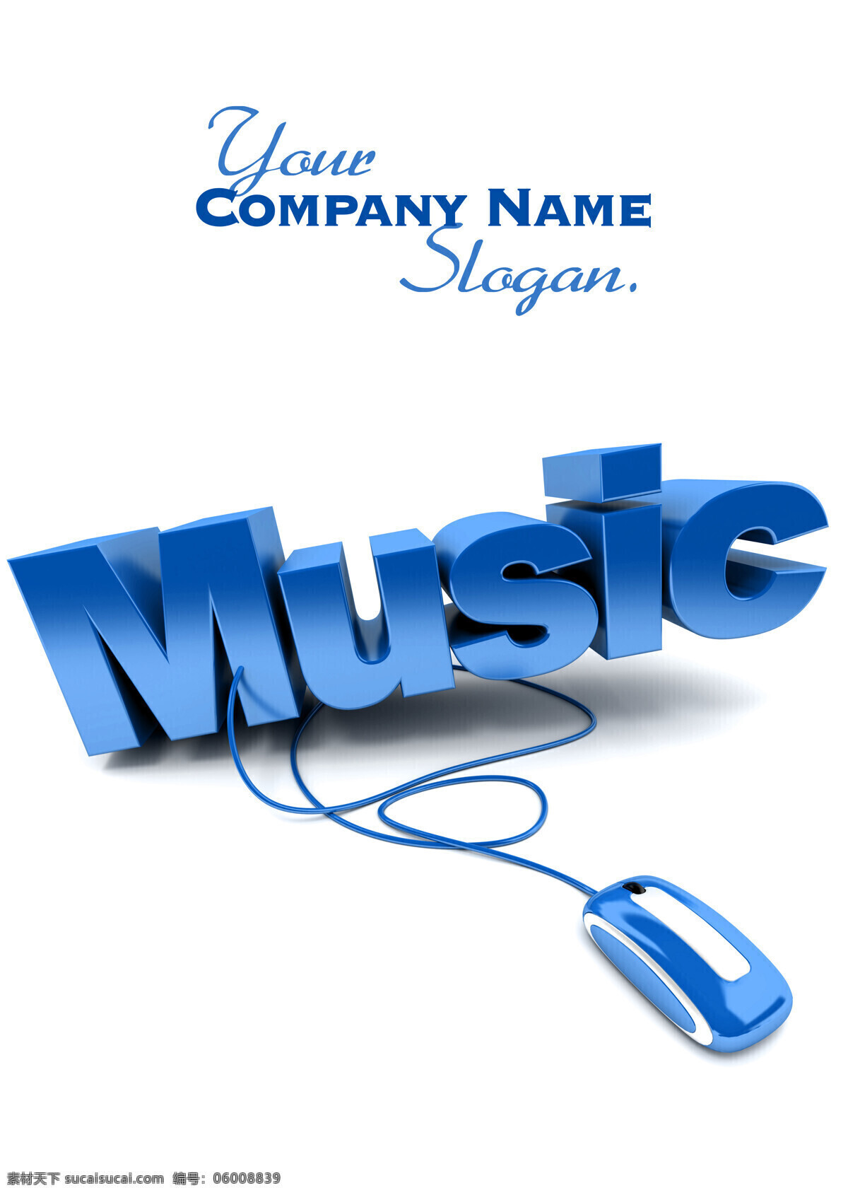 3d设计 3d作品 music 电子商务 模板下载 蓝色 鼠标 音乐 设计素材 字母 字体 矢量图 艺术字