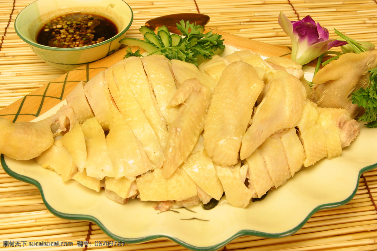 上海 三黄鸡 上海三黄鸡 美食 传统美食 餐饮美食 高清菜谱用图