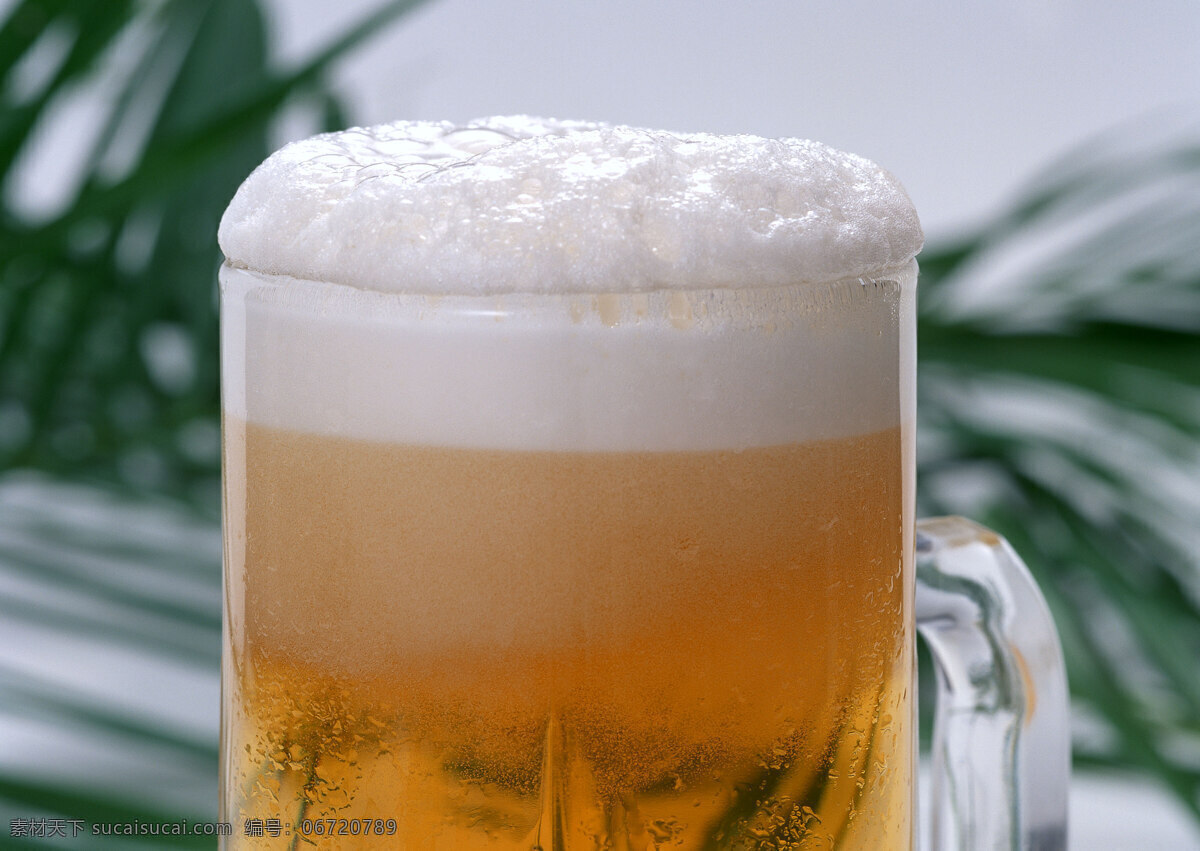 餐饮主题图片 啤酒 酒杯 高清图片 灰色