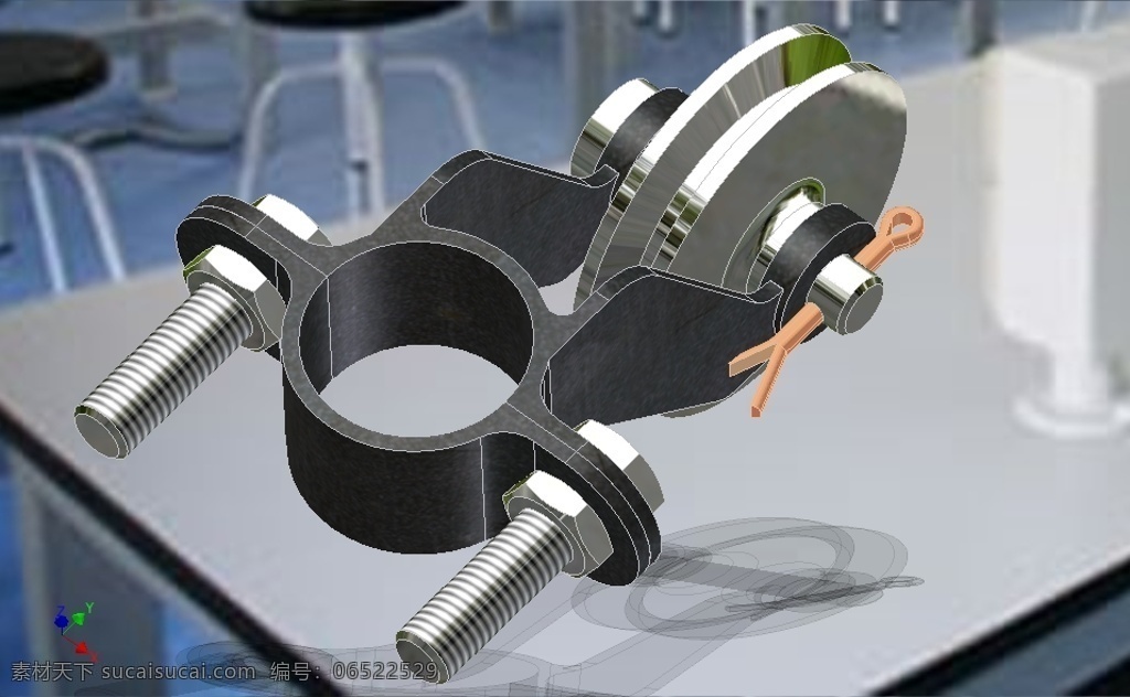 轮 组件 工业设计 教育 3d模型素材 其他3d模型