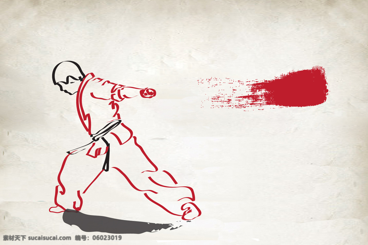 双节棍线稿图 双节棍 身法 线稿 水墨 中国风 文化艺术 体育运动