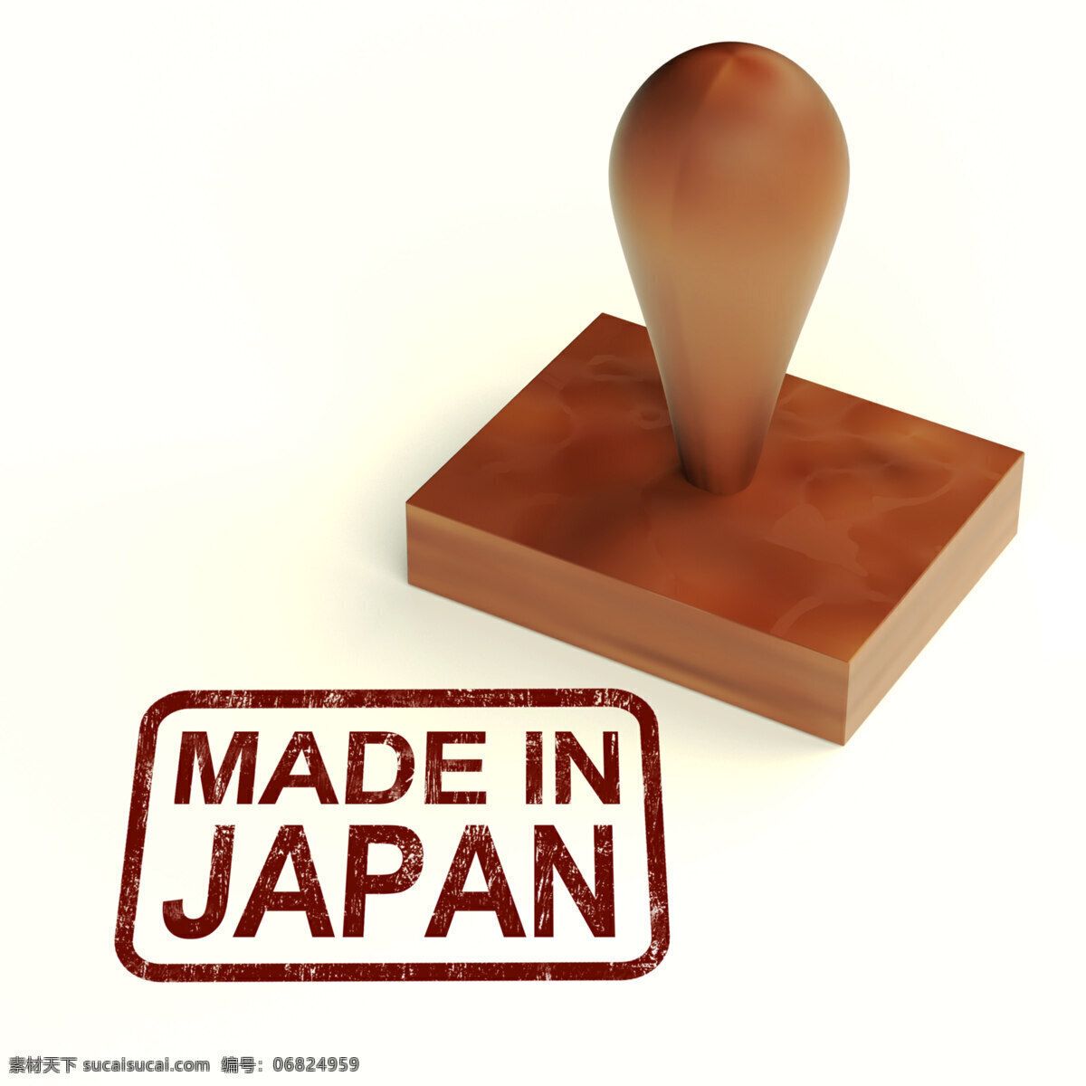 日本 橡皮图章 显示 产品 白色