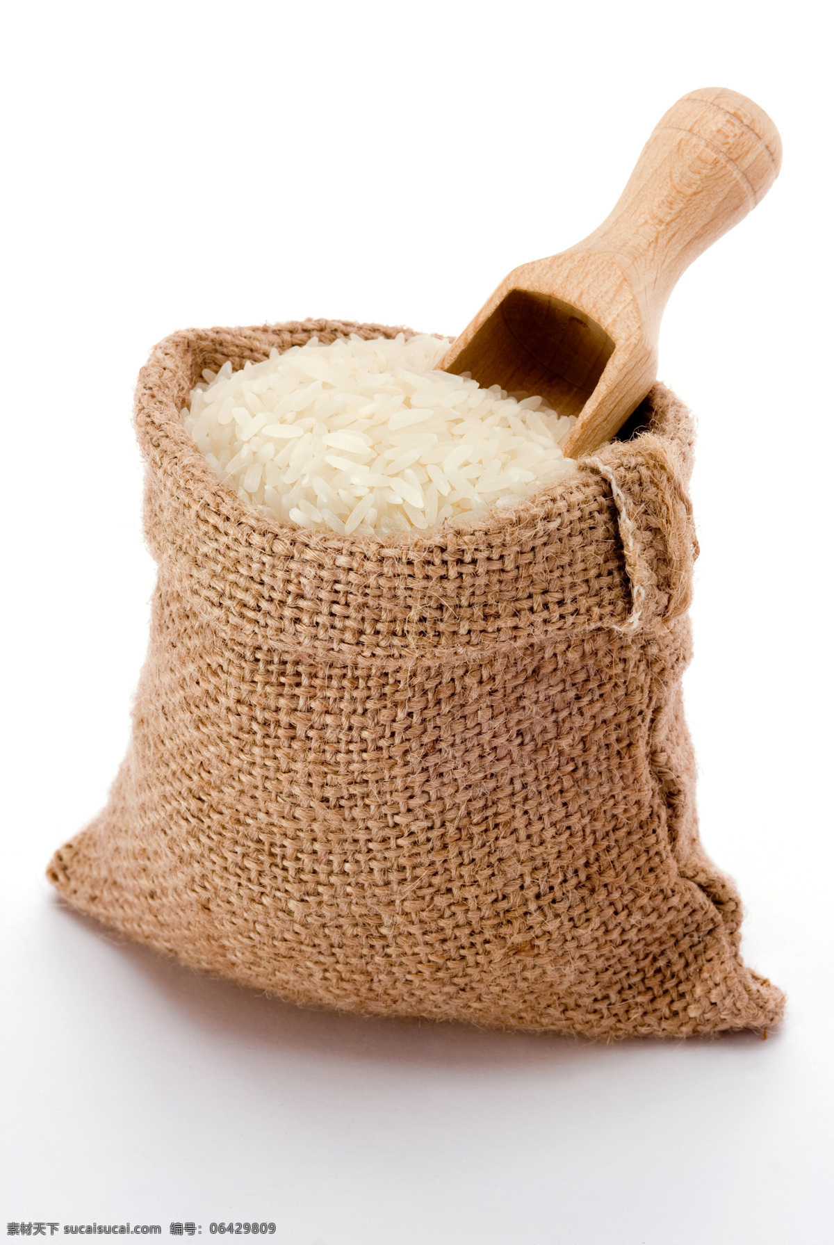 一袋大米 米 粮食 大米 水稻 农作物 收获 主食 食品 传统美食 餐饮美食