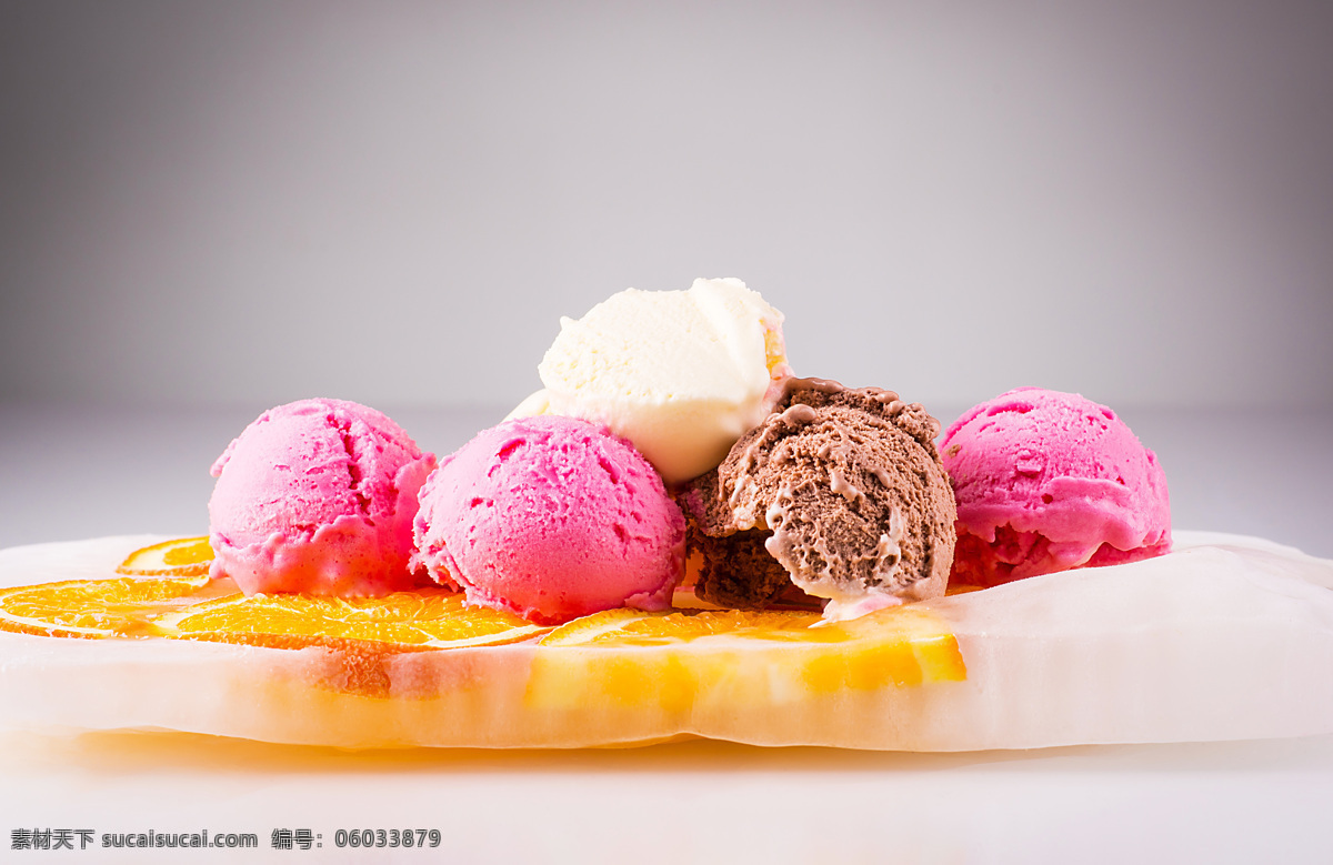 彩色 冰淇淋 彩色冰淇淋 冰激凌 甜品美食 美味 食物摄影 其他类别 餐饮美食 灰色