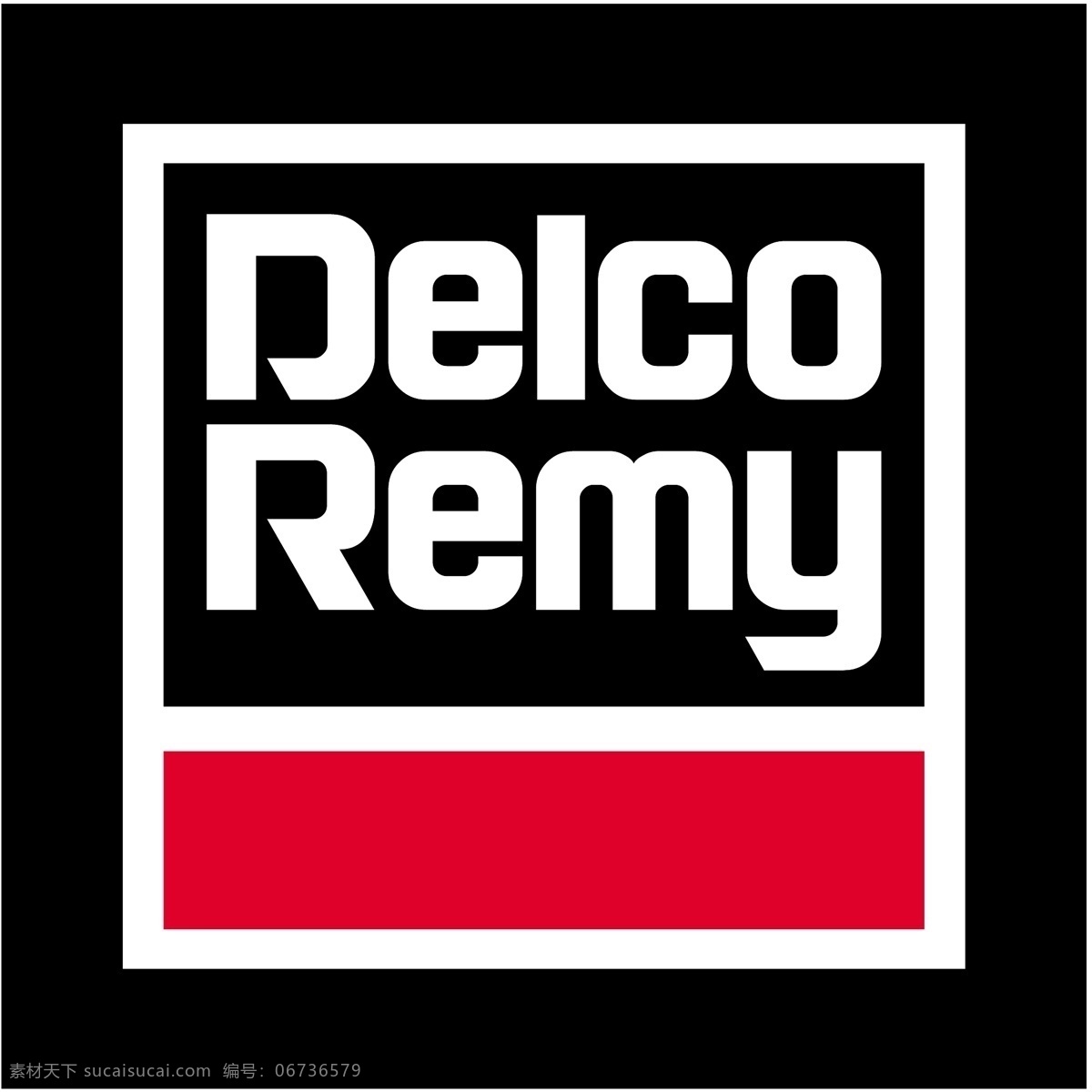 免费 delco remy标识 标识 德科 雷米 黑色