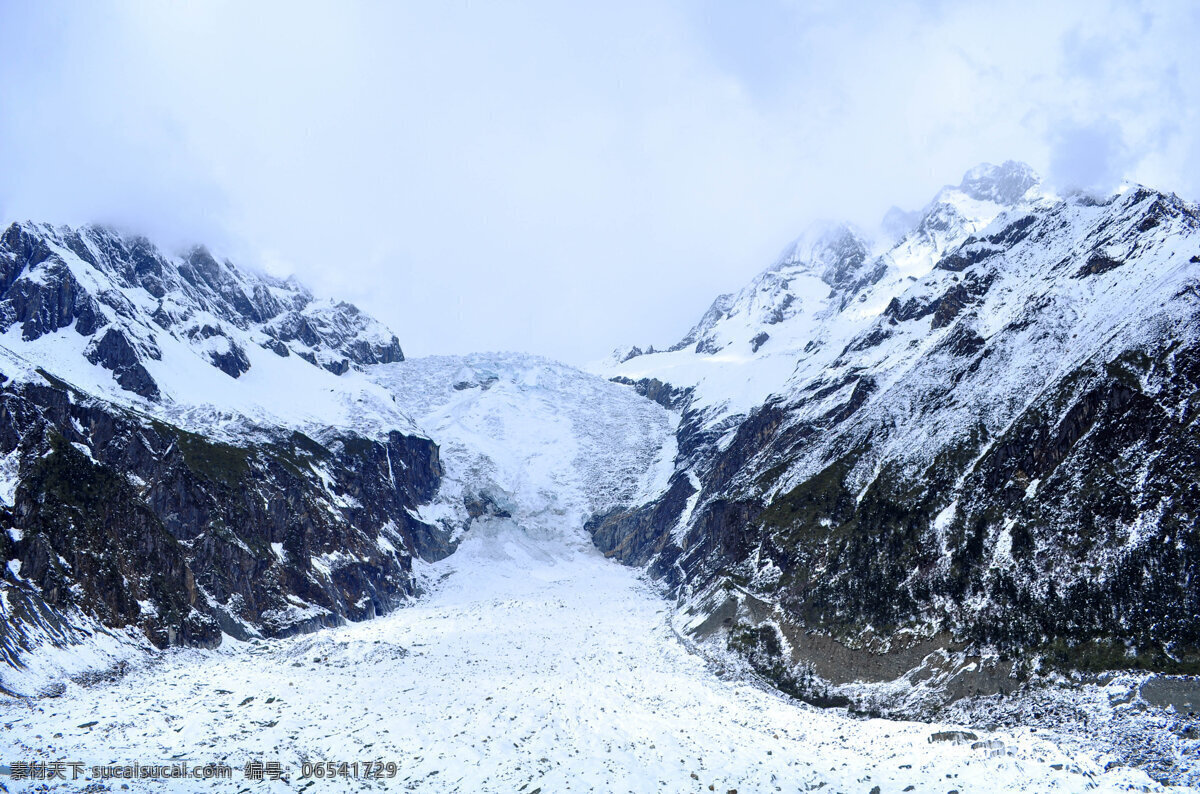 雪山 海螺沟 雪 寒冷 大自然 白 川西 自然风景 自然景观