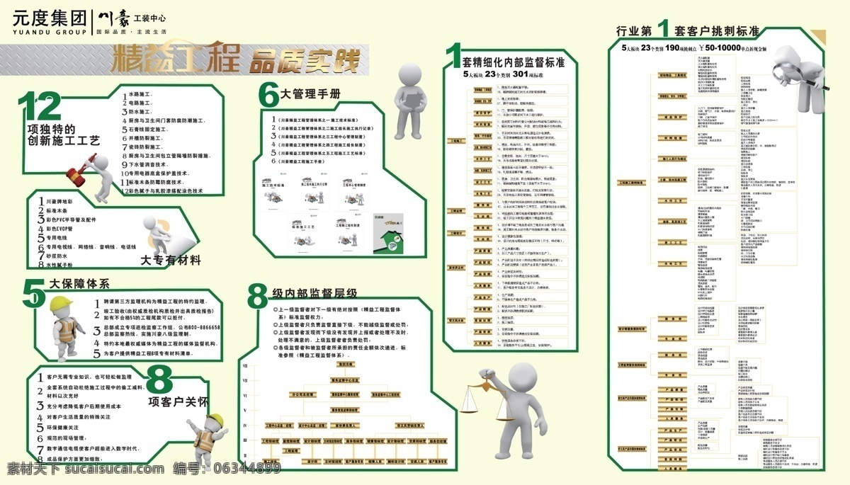 dm宣传单 工地 公益 广告设计模板 户外喷绘 墙体广告 墙体喷绘 施工 精艺 工程 体系 模板下载 精艺工程体系 外墙广告 元度 川豪 集团工装 源文件 矢量图 建筑家居