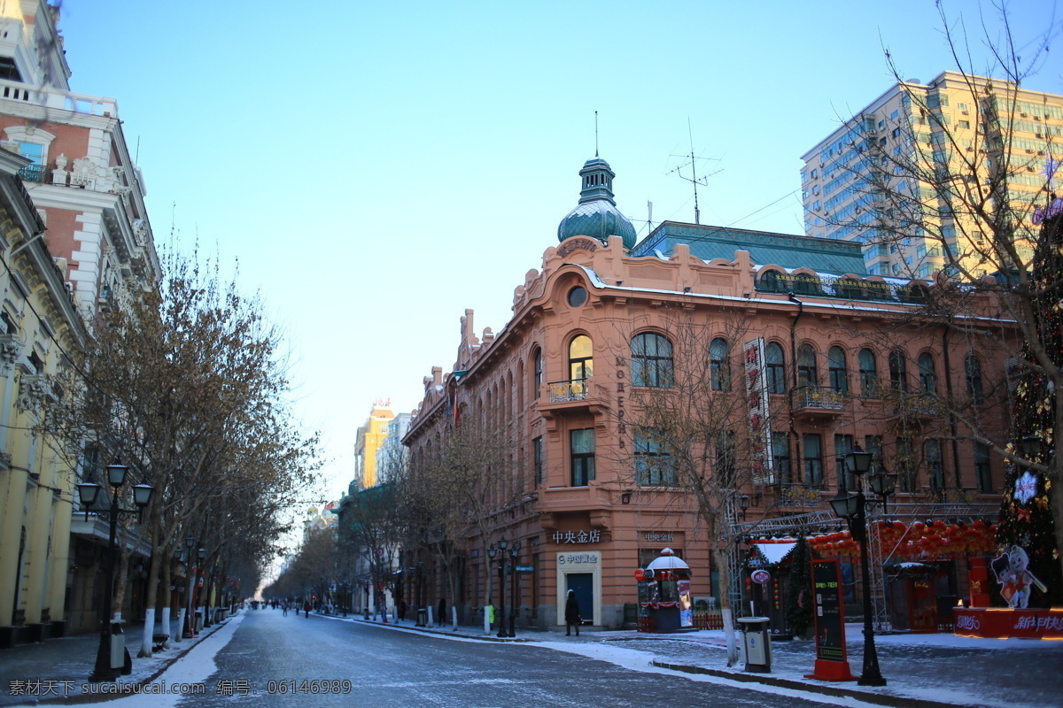 街道背景 筑 街头背景 街头建筑 建筑 街头 街头冬景 街道 冬天街道 旅游摄影 国内旅游
