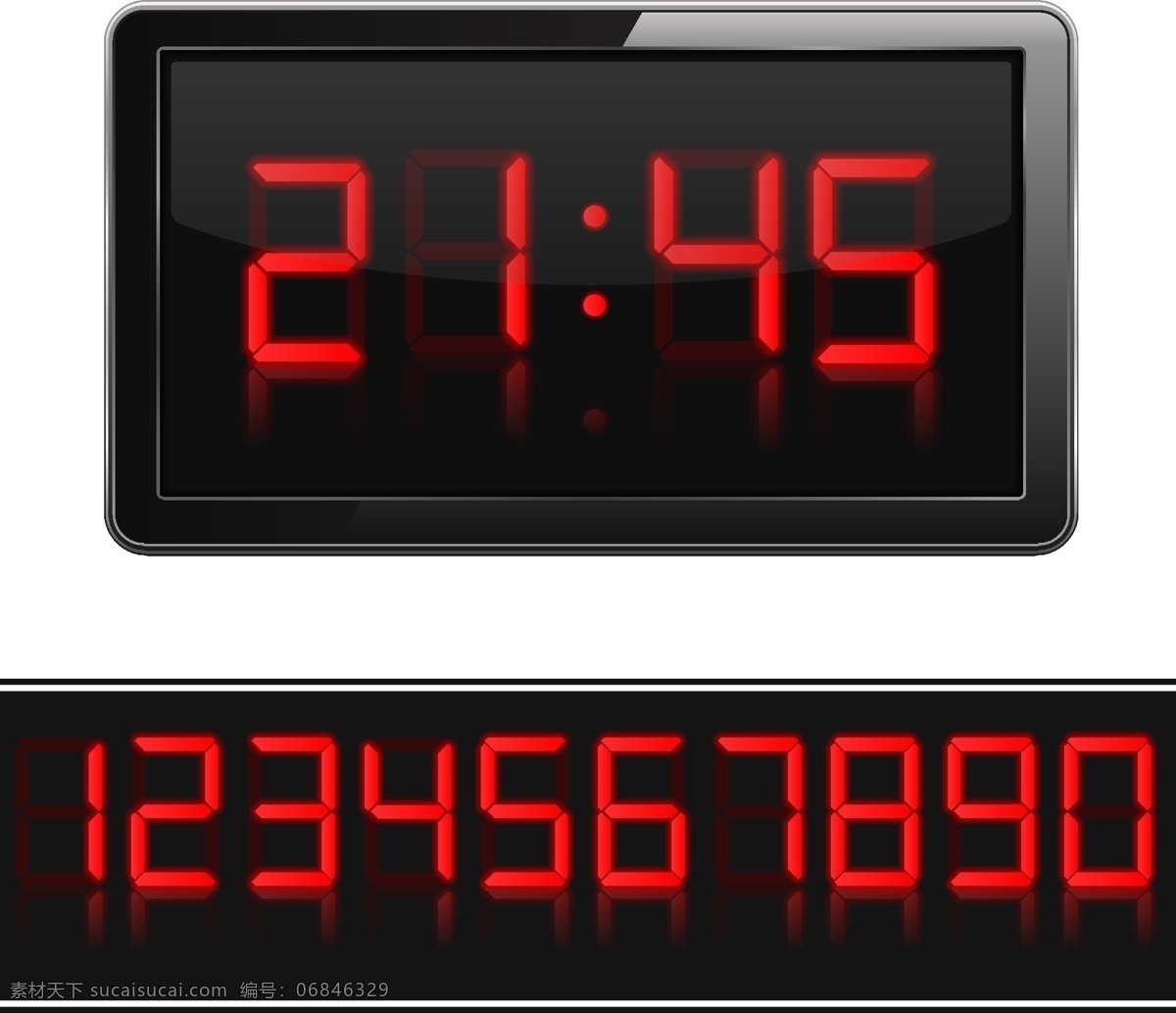 矢量 钟表 模板下载 数字 时间 图标 标签 生活百科 矢量素材 黑色