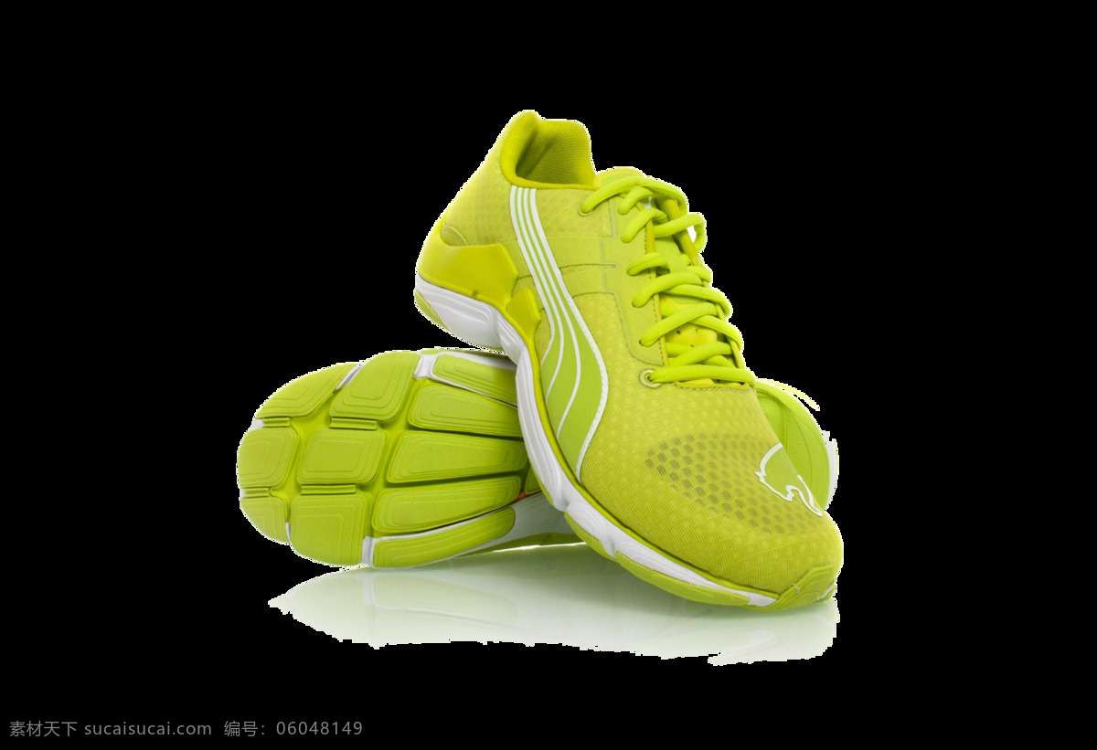 绿色 运动鞋 元素 png元素 免抠元素 跑步 透明元素 学生