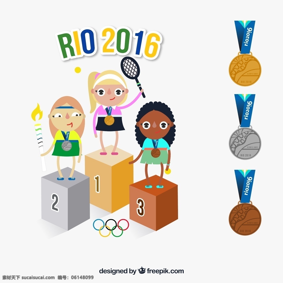 里约 2016 奥运会 运动员 奖牌 火炬 名次 冠军 白色