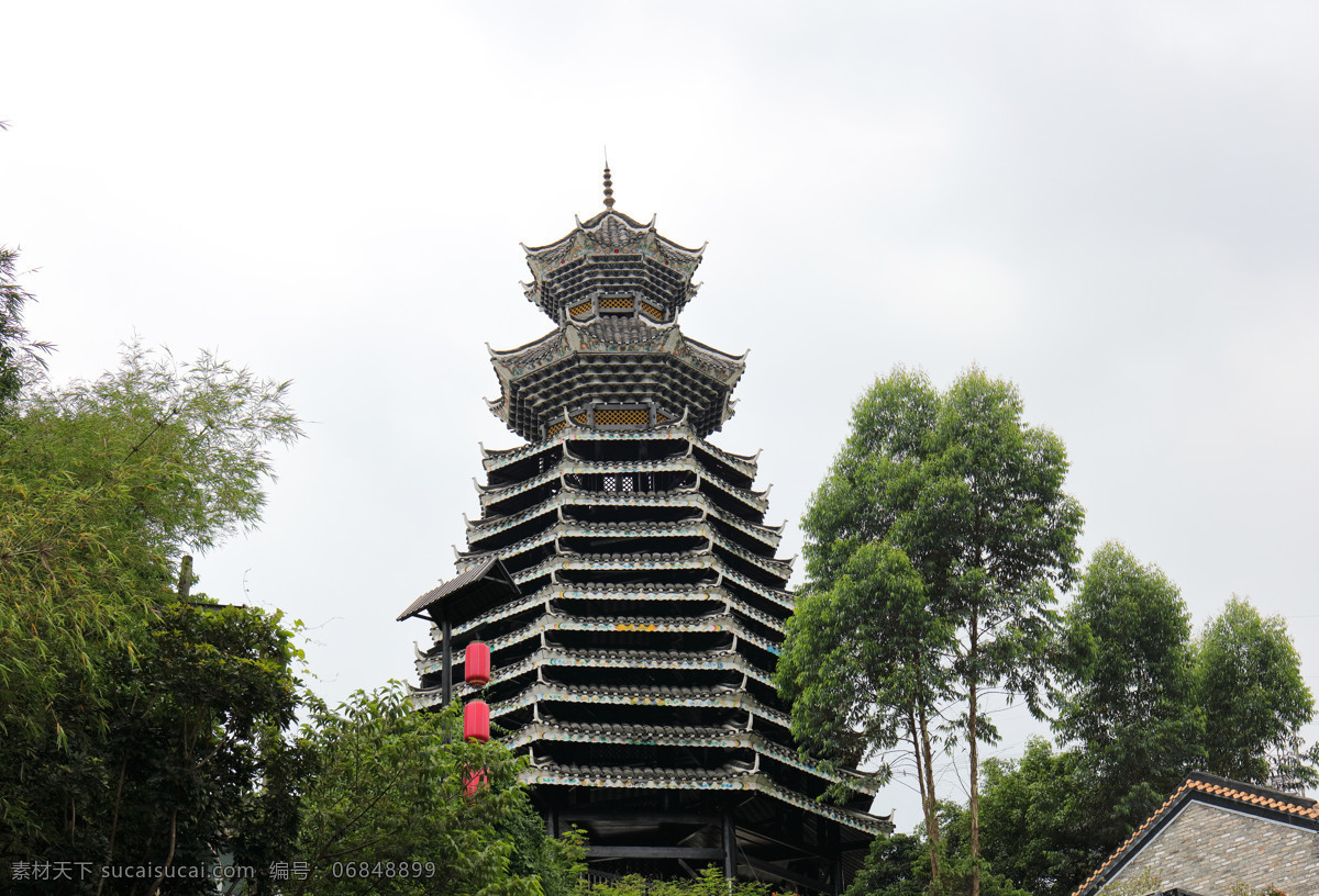 甘坑客家小镇 甘坑村 甘坑小镇 古老村庄 深圳景点 甘坑新镇 景区 客家古村落 文昌塔 深圳旅游景点 旅游摄影 国内旅游