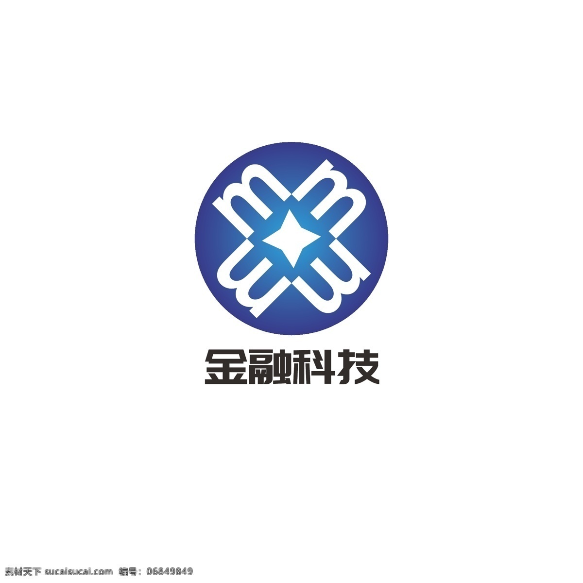 金融科技logo设计素材图片下载-素材编号06849849-素材天下图库