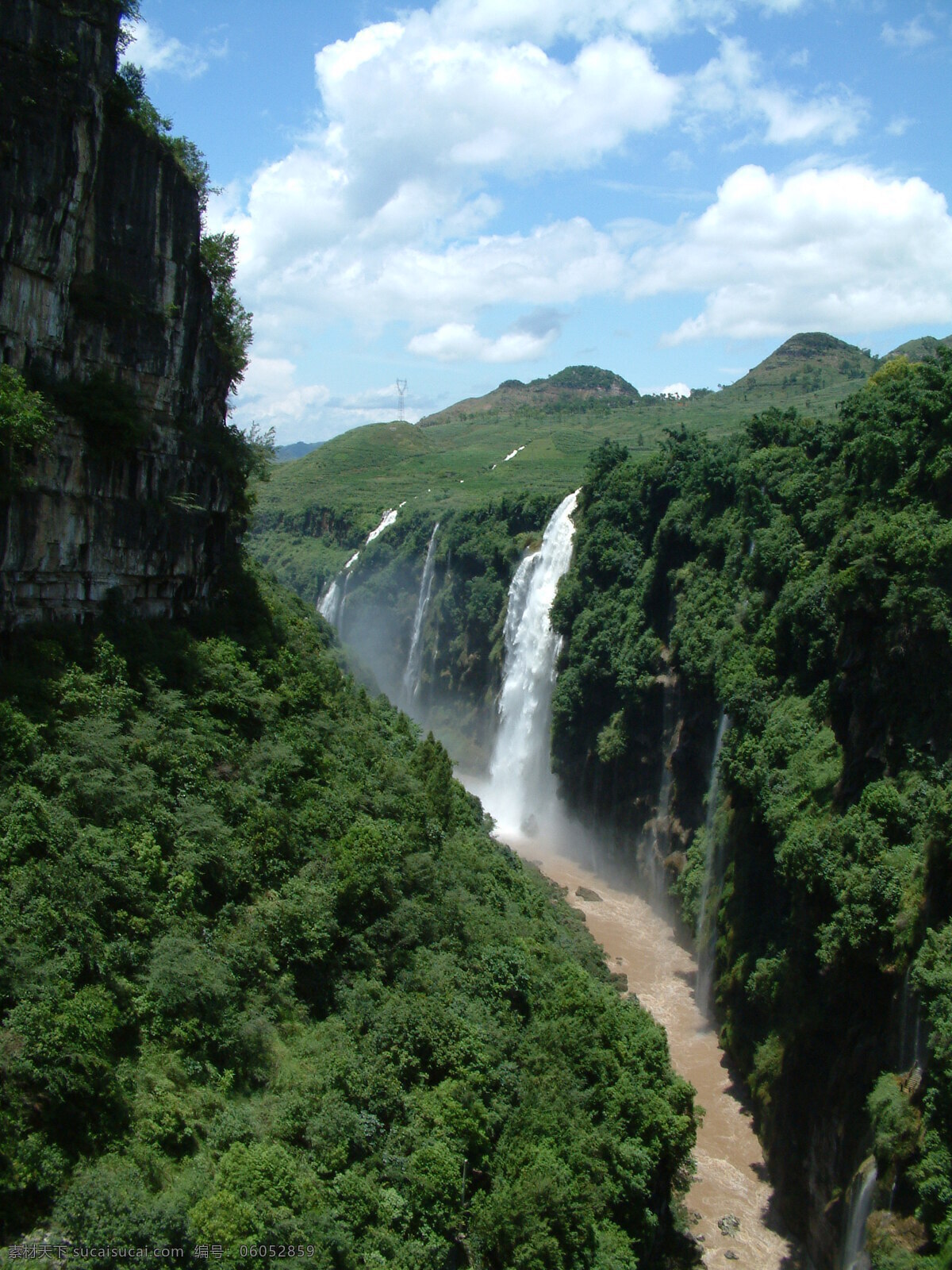 马岭河峡谷 自然景观 风景名胜 家乡风景 摄影图库