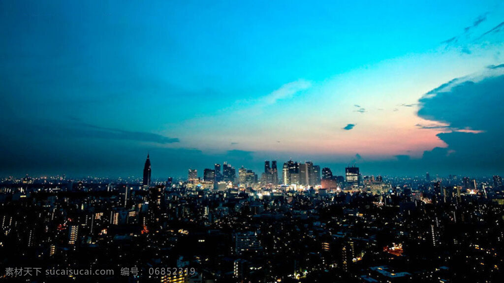 城市 夜景 电影 片头 城市夜景 实拍视频 电影片头 唯美大气 视频素材 空镜头