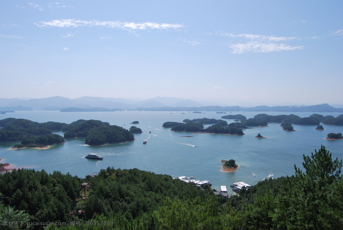 碧水 风光 蓝天 千岛湖 山水 游艇 自然风景 梅峰 观 岛 梅峰观岛 千岛湖风光 自然景观 风景 生活 旅游餐饮