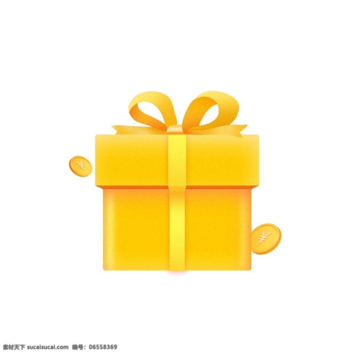 礼物 优惠 庆典 金币 礼盒 金色 黄色 金黄色 金融 活动 电商 礼品 黄金 丝带 盒子 图标 理财 经济 赠送