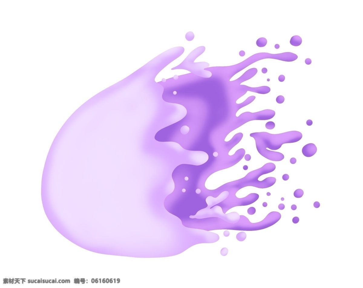 白色 飞溅 液体 插画 白色的液体 卡通插画 液体插画 流体插画 饮料液体 果汁液体 被砸的液体