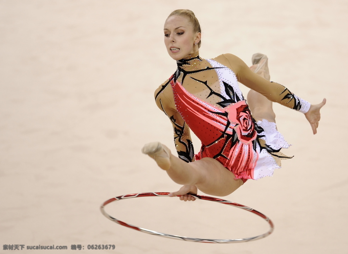 艺术体操 艺术 体操 西方 女性 金发 奥运 比赛 体操合集 体育运动 文化艺术