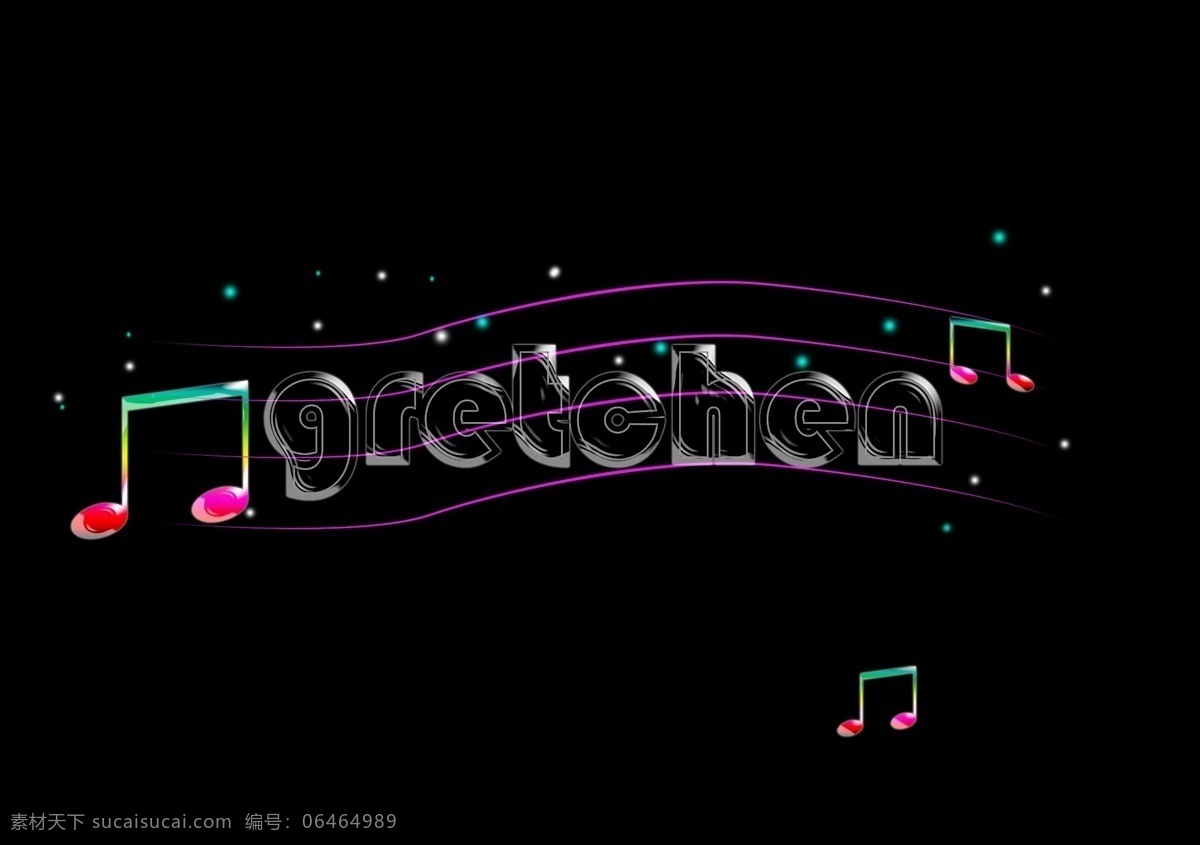 分层 彩色音符 透明 音符 英文字母 源文件 字母 英文 模板下载 矢量图 艺术字