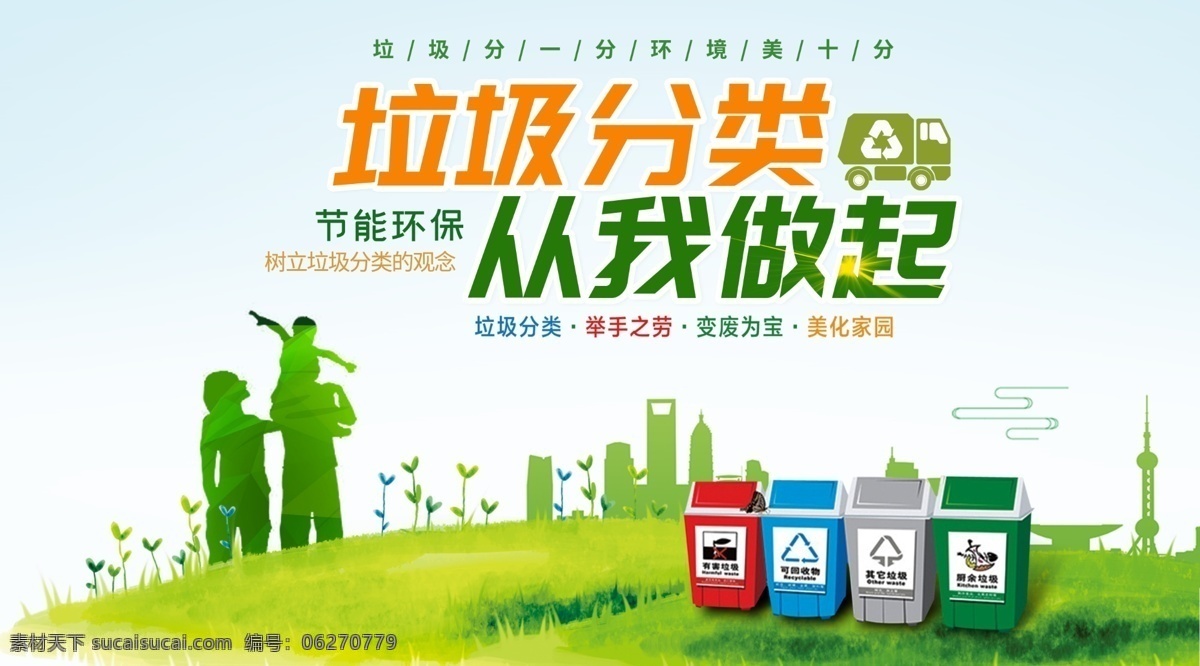垃圾分类标语 垃圾分类海报 垃圾分类背景 垃圾分类宣传 生活垃圾分类